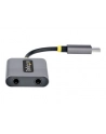 startech USB-C HEADPHONE SPLITTER/C TO DUAL 3.5MM AUDIO ADAPTER - nr 7
