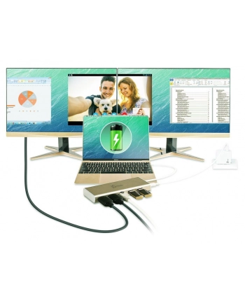j5create USB-C DUAL HDMI MULTI DOCK/