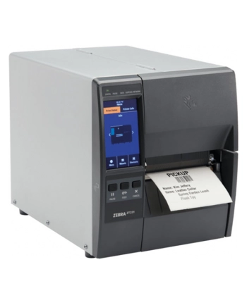 zebra TT Printer ZT231; 4, 203 dpi, Thermal Transfer, Cutter with Catch Tray, (wersja europejska)/UK Cords, USB, Serial, Ethernet, BTLE, USB Host, EZPL nr 1