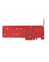 startech DUAL M.2 PCIE SSD ADAPTER CARD/TO DUAL NVME M.2 SSD - nr 9
