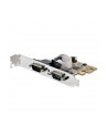 startech PCIE DUAL SERIAL PORT CARD/16C1050 UART 5V/12V STATUS LIGHT - nr 11