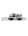 startech PCIE DUAL SERIAL PORT CARD/16C1050 UART 5V/12V STATUS LIGHT - nr 4