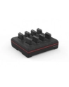 honeywell 8 bay 8675i battery charger with power supply.Charges batt only removed from 8675i.specific cord separately. - nr 1