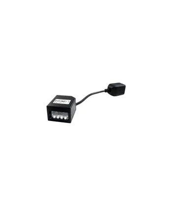 newland 1D CCD fixed mounted reader with 2 mtr RS232 extension cable and multiplug adapter.