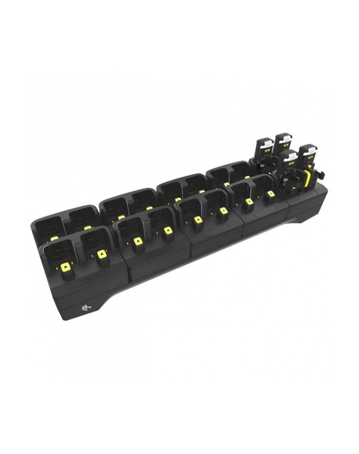 zebra evm RS6100 20-Slot Ring Scanner Charger, Requires PWR-BGA12V108W0WW,  CBL-DC-382A1-01 AC line cord, sold separately. główny