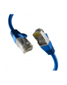 mcab CAT8.1 BLUE 15M PATCH CORD/RJ45 S/FTP LSZH 40GBIT CU LAN - nr 1