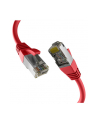 mcab CAT8.1 red 0.50m patch cord/RJ45 S/FTP LSZH 40Gbit CU LAN - nr 6