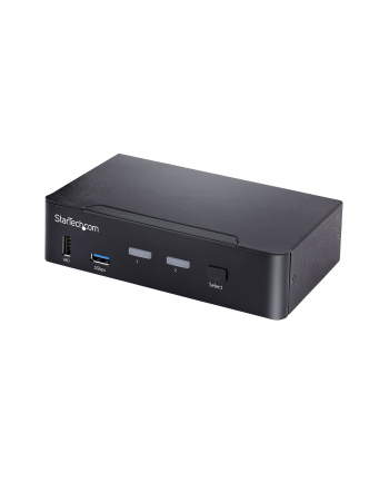 startech 2 PORT DP USB C KVM SWITCH/60HZ 3.5MM AND USB AUDIO