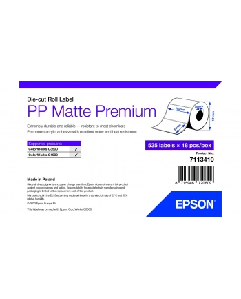 epson PP MATTE LABEL PREM DIE-CUT/ROLL 102X51MM 535 LABELS nr 2