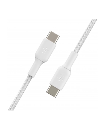 belkin USB-C TO USB-C BRAID-ED PVC/WHITE 1M TWIN PACK nr 2