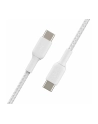 belkin USB-C TO USB-C BRAID-ED PVC/WHITE 1M TWIN PACK - nr 17