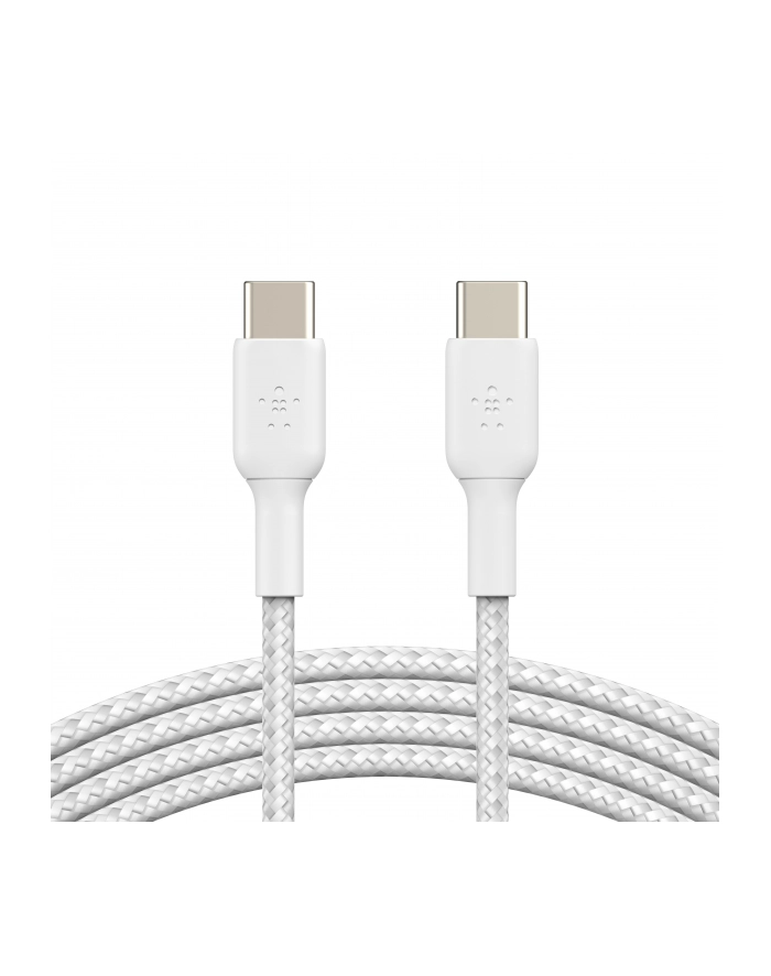belkin USB-C TO USB-C BRAID-ED PVC/WHITE 1M TWIN PACK główny