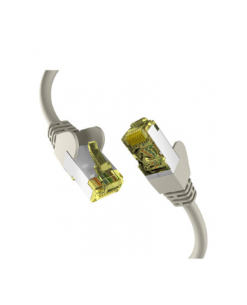 mcab CAT6a grey 0.50m patch cord/RJ45 S/FTP LSZH 10Gbit CU LAN
