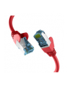 mcab CAT7 red 0.5m RAW cable RJ45/S/FTP LSZH 10Gbit CU LAN DSL - nr 7