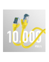 mcab CAT7 yellow 1m RAW cab RJ45/S/FTP LSZH 10Gbit CU LAN DSL - nr 2