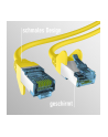 mcab CAT7 yellow 1m RAW cab RJ45/S/FTP LSZH 10Gbit CU LAN DSL - nr 4
