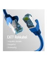 mcab CAT7 blue 3m RAW cab RJ45/S/FTP LSZH 10Gbit CU LAN DSL - nr 3