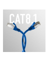 mcab CAT8.1 BLUE 7.5M PATCH CORD/RJ45 S/FTP LSZH 40GBIT CU LAN - nr 5