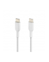 belkin USB-C TO USB-C BRAID-ED PVC/WHITE 1M TWIN PACK - nr 3
