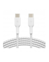 belkin USB-C TO USB-C BRAID-ED PVC/WHITE 2M TWIN PACK - nr 12