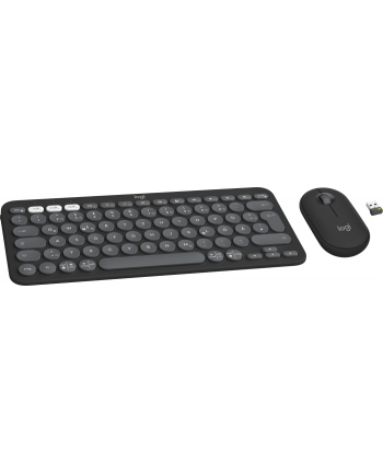 logitech PEBBLE 2 COMBO TONAL GRAPHITE/D-(wersja europejska) 2.4GHZ/BT -419 UNIV.