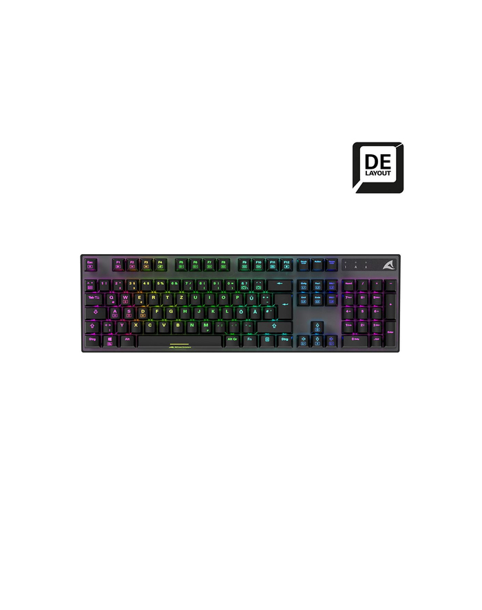 sharkoon SKILLER SGK20 BLACK SWITCH-RED/MECHANICAL KEYBOARD RGB główny