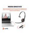 hp inc. Poly Blackwire 3210 Monaural USB-C Headset +USB-C/A Adapter (Bulk) - nr 4