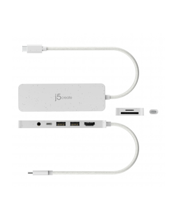 j5create ECO-FRIENDLY USB-C MULTI-PORT/HUB WITH POWER D-ELIVERY