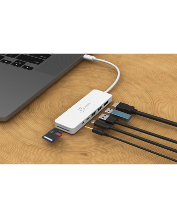 j5create ECO-FRIENDLY USB-C MULTI-PORT/HUB WITH POWER D-ELIVERY