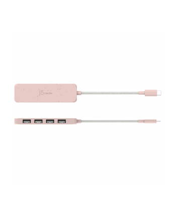 j5create ECO-FRIENDLY USB-C TO 4-PORT/TYPE-A GEN 2 HUB
