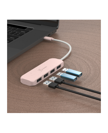 j5create ECO-FRIENDLY USB-C TO 4-PORT/TYPE-A GEN 2 HUB