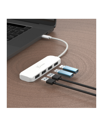 j5create ECO-FRIENDLY USB-C TO 4-PORT/TYPE-A GEN 2 HUB