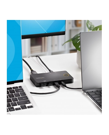 startech USB-C KVM SWITCH 4K 60HZ/100W PD PASS-THROUGH