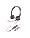 hp inc. Poly Blackwire 3325 Stereo Microsoft Teams Certified USB-C Headset +3.5mm Plug +USB-C/A Adapter - nr 3