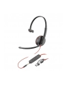 hp inc. Poly Blackwire 3215 Monaural USB-C Headset +3.5mm Plug +USB-C/A Adapter - nr 1