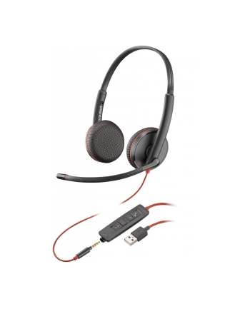 hp inc. Poly Blackwire 3225 Stereo USB-A Headset (Bulk)