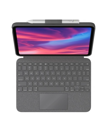 logitech COMBO TOUCH FOR IPAD (10TH GEN)/OXFORD GREY PAN - NORDIC-613 nr 1