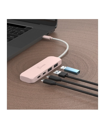 j5create ECO-FRIENDLY USB-C TO 4-PORT/TYPE-C TYPE-A GEN 2 HUB