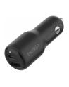 belkin BOOSTCHARGE 42W - 30W USB-C PD/PPS + 12W USB-A CAR CHARGER - nr 16