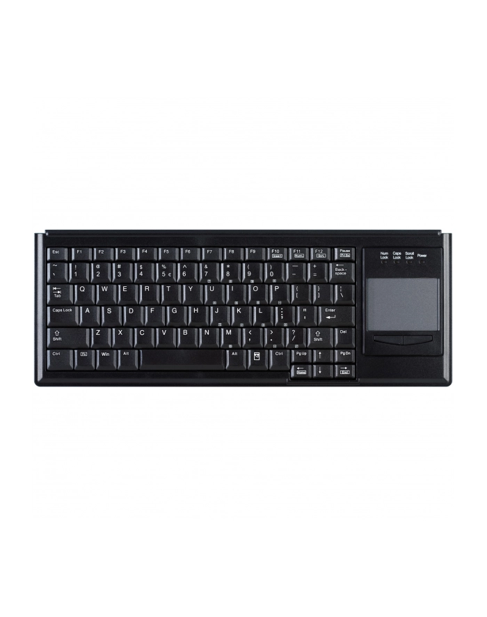 cherry INDUSTRY 4.0 COMPACT ULTRAFLAT/TOUCHPAD KEYBOARD USB BLACK główny