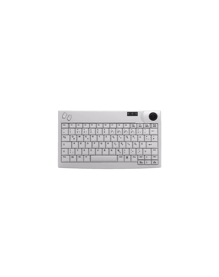 cherry INDUSTRY 4.0 MINI TRACKBALL/KEYBOARD USB LIGHT GREY główny