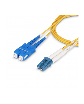 startech 50M LC TO SC OS2 FIBER CABLE/OS2/UPC/DUPLEX/LSZH
