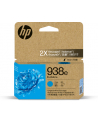 hp inc. HP 938E EVOMORE CYAN/ORIGINAL INK CARTRIDGE - nr 1