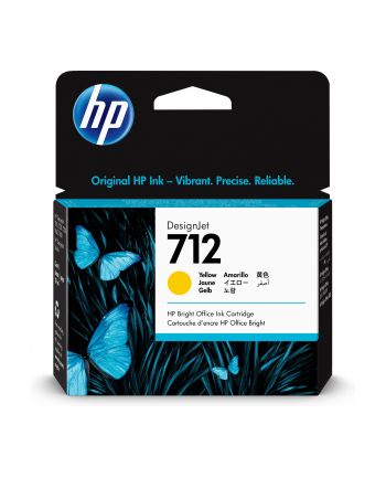hp inc. HP 712 29-ML YELLOW D-ESIGNJET/INK CARTRIDGE