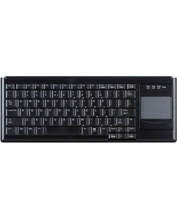 cherry INDUSTRY 4.0 COMPACT ULTRAFLAT/TOUCHPAD KEYBOARD USB BLACK