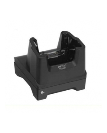 zebra evm RFD40, 1 Device Slot/0 Toaster Slots, Charge Only Cradle with support for TC22/27. Req.PWR-BGA12V50W0WW, CBL-DC-388A1-01 and AC line cord nr 1