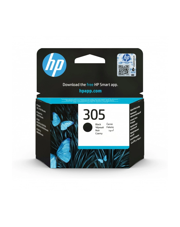 hp inc. HP 305 BLACK ORG. INK CARTR/ORIGINAL INK CARTRIDGE główny