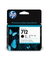 hp inc. HP 712 80-ML BLACK D-ESIGNJET/INK CARTRIDGE - nr 1