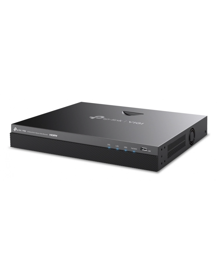 tp-link 8 CH POE+ NETWORK RECORD-ER/2TB HDD 113W POE główny