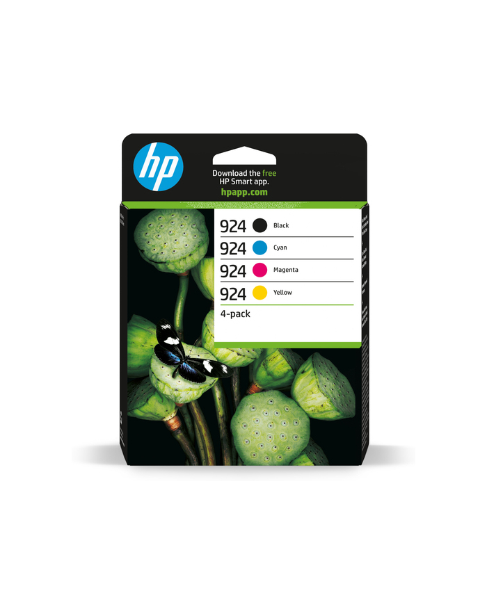 hp inc. HP 924 CMYK 4-PACK/ORIGINAL INK CARTRIDGE główny